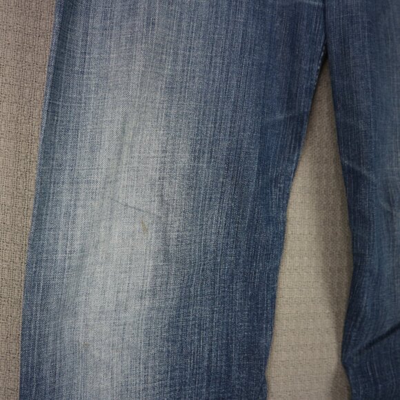Diesel Shazor Mens bootcut Faded Jeans Vintage 34x34 Made in Italy - Picture 3 of 8
